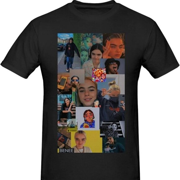 Mimi2B Other - Benees T-Shirt Retro Unisex Black Shirt